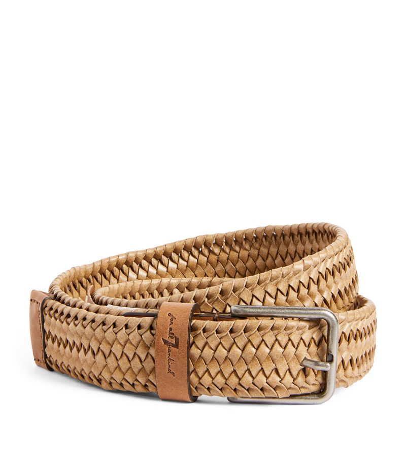 7 For All Mankind 7 For All Mankind Leather Woven Belt