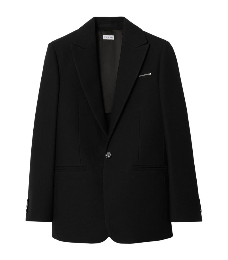 Burberry Burberry Wool Single-Breasted Blazer