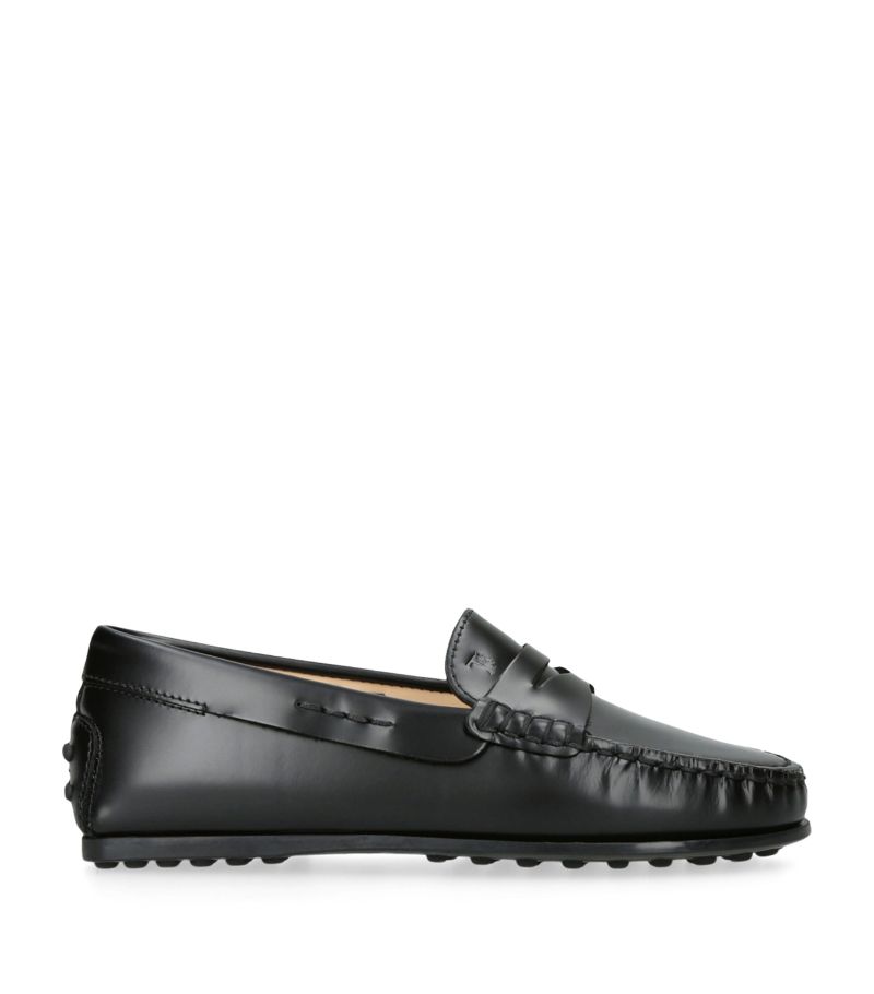 Tod's Tod'S Leather Mocassino Nuovo City Driving Shoes