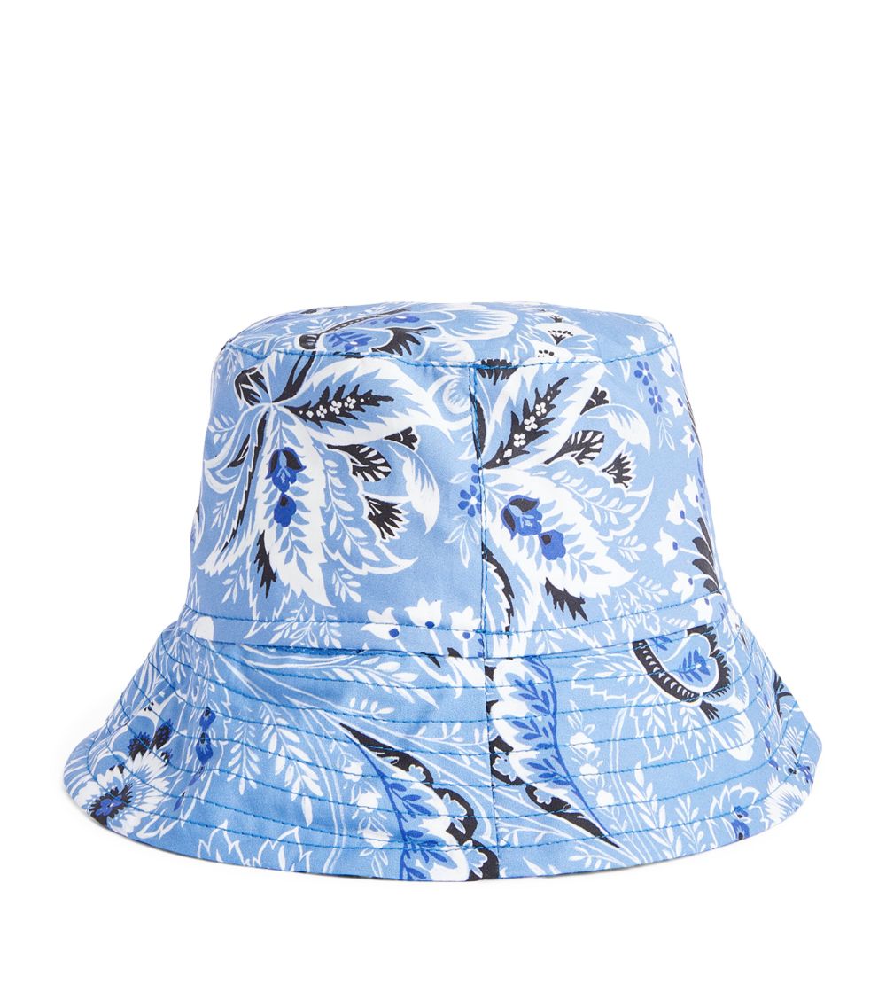  Etro Kids Cotton Paisley Print Bucket Hat