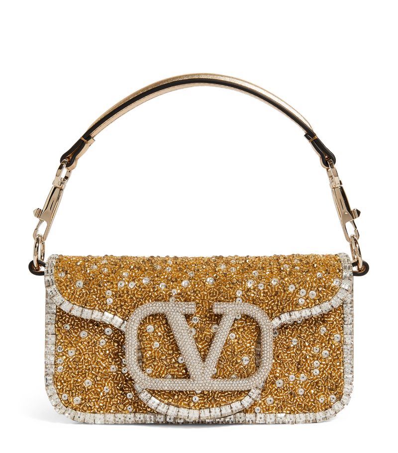 VALENTINO GARAVANI Valentino Garavani Exclusive Embellished Locó Top-Handle Bag