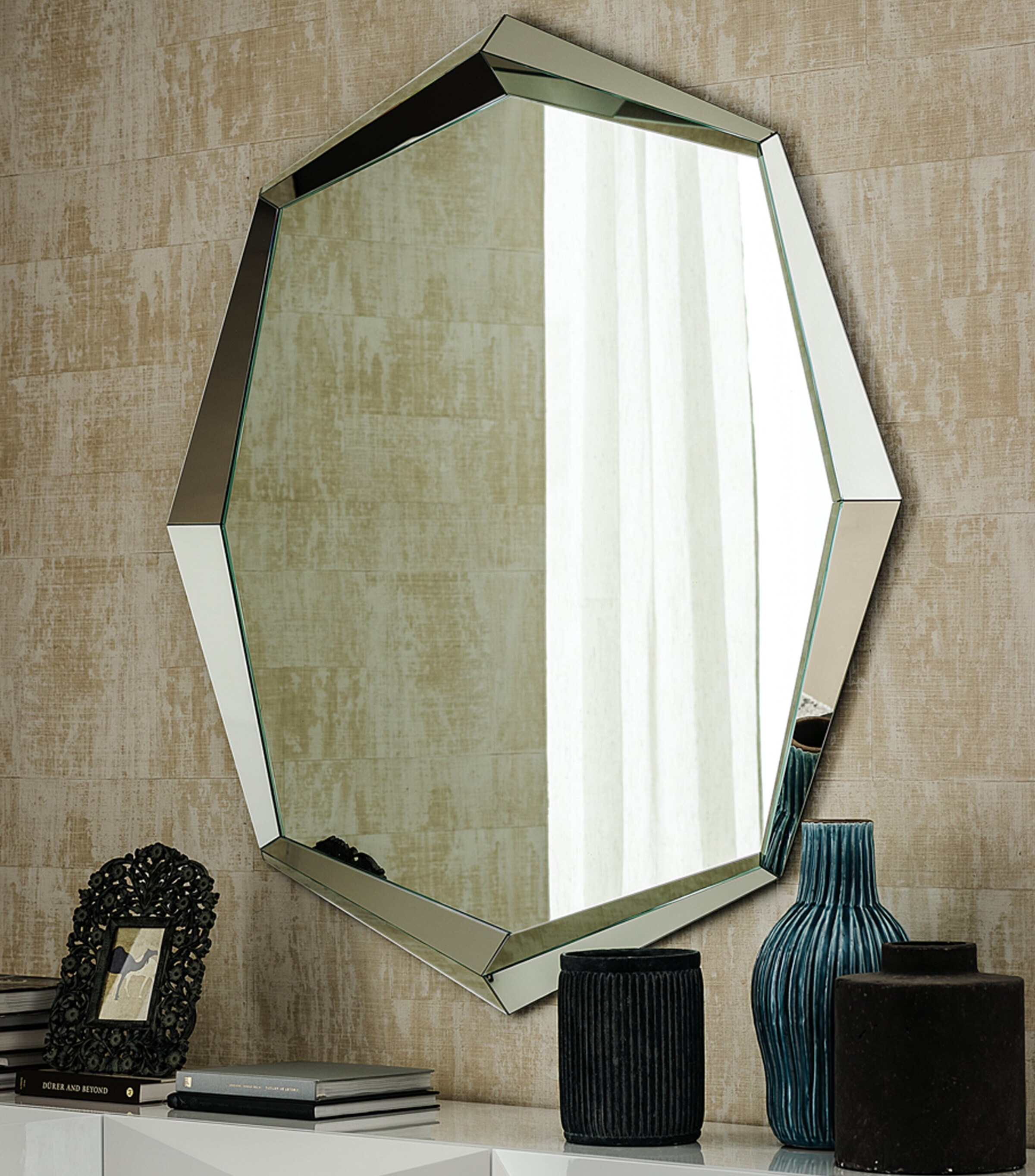  Cattelan Emerald Octaganal Mirror