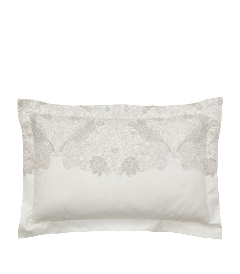 Morris & Co. Morris & Co. Pure Strawberry Thief Oxford Pillowcase (75Cm X 50Cm)
