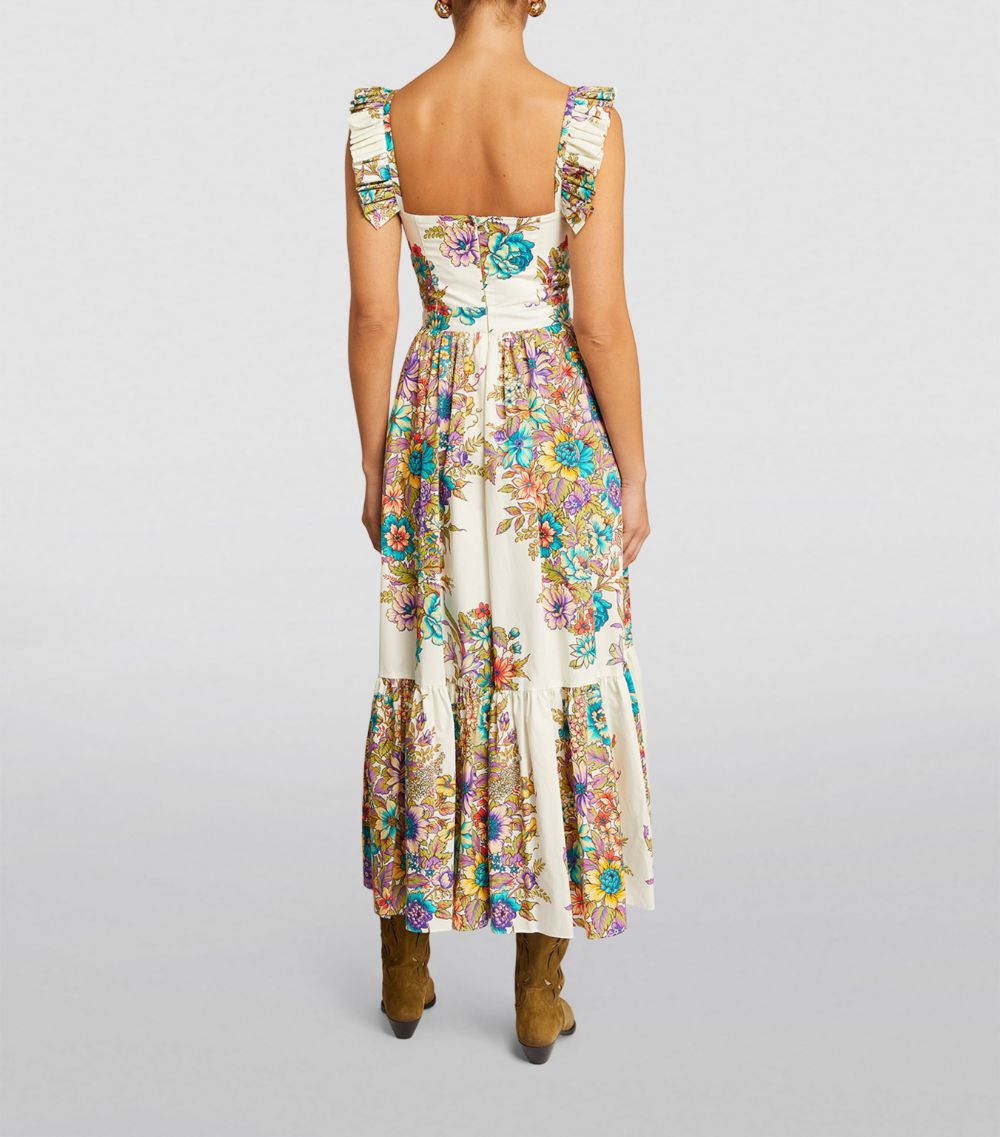 Etro Etro Floral Print Midi Dress