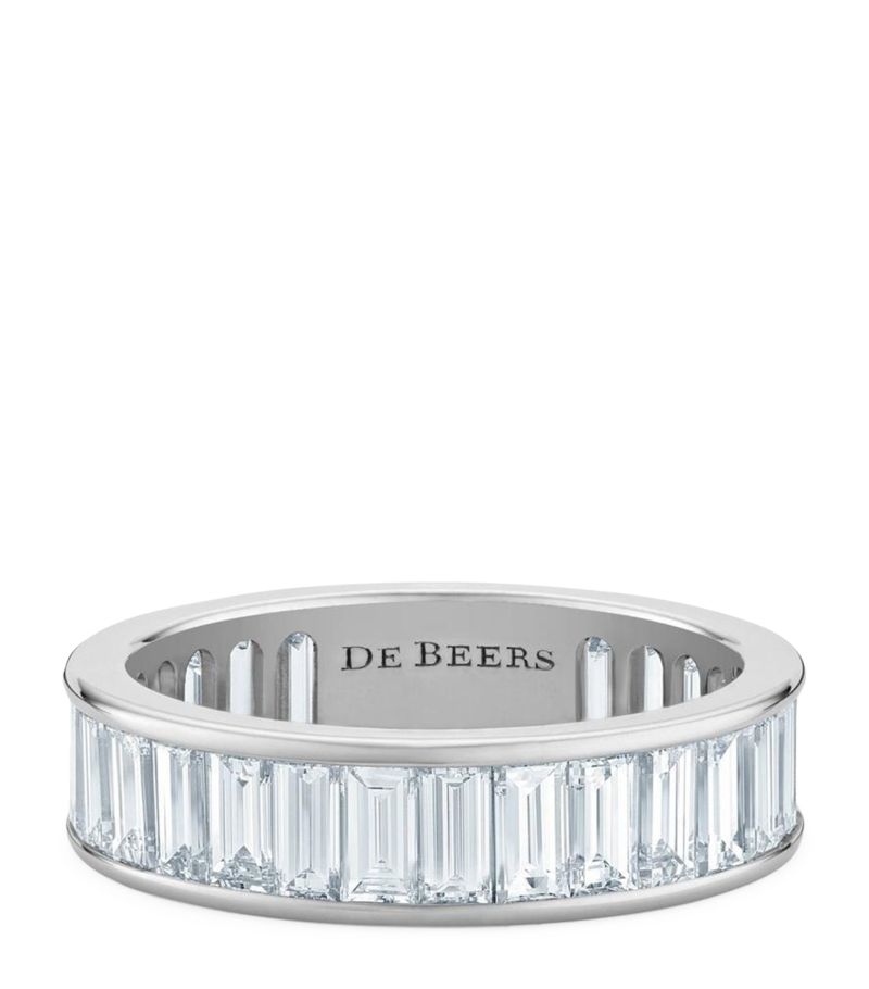 De Beers Jewellers De Beers Jewellers Platinum And Diamond Classic Eternity Ring