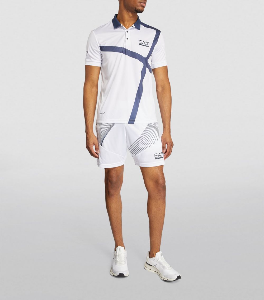 EA7 Emporio Armani Ea7 Emporio Armani Tennis Pro Polo Shirt