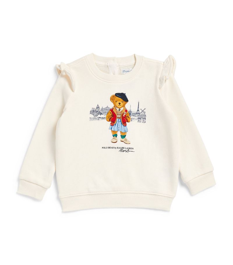 Ralph Lauren Kids Ralph Lauren Kids Paris Polo Bear Sweatshirt (3-24 Months)