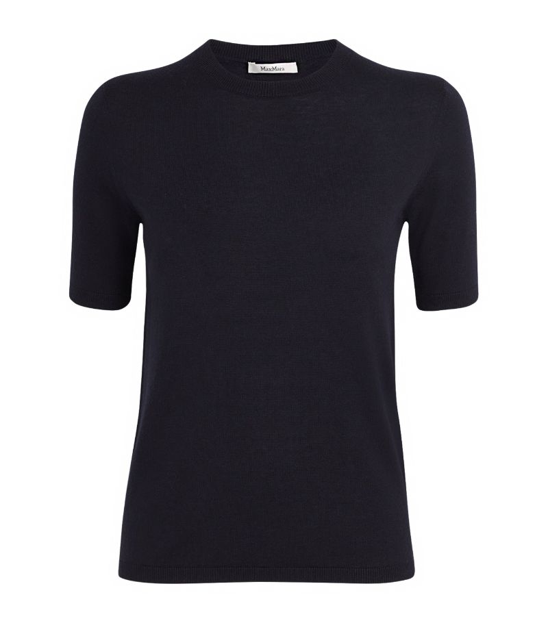 Max Mara Max Mara Silk-Cashmere T-Shirt