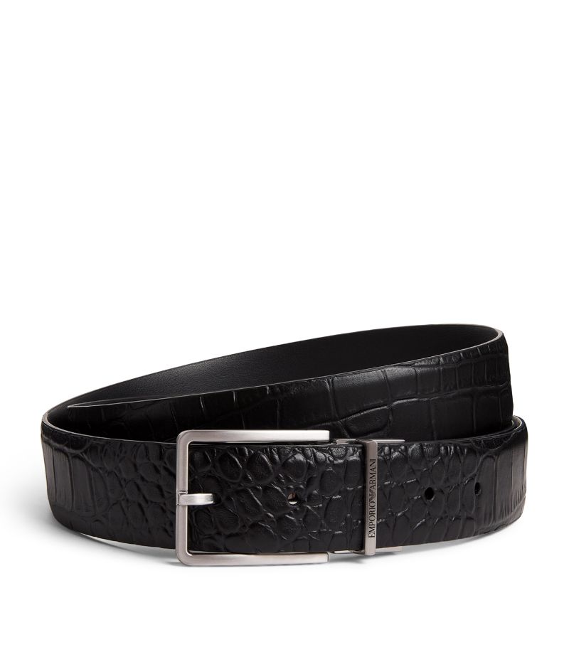 Emporio Armani Emporio Armani Reversible Leather Belt