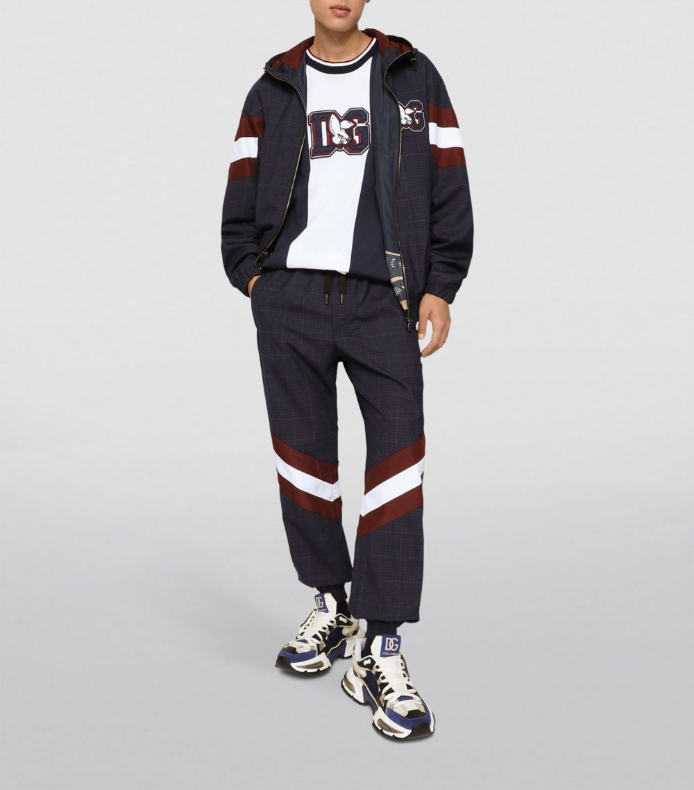 Dolce & Gabbana Dolce & Gabbana Checked Wool Sweatpants