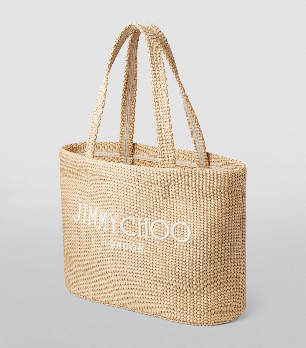 Jimmy Choo Jimmy Choo Woven Beach Tote Bag