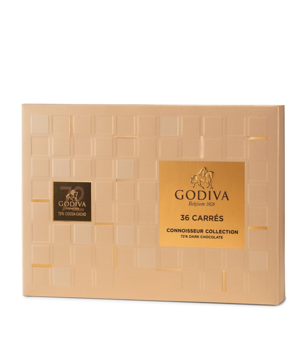 Godiva Godiva 36-Piece Carrés Dark Chocolate Collection (180G)