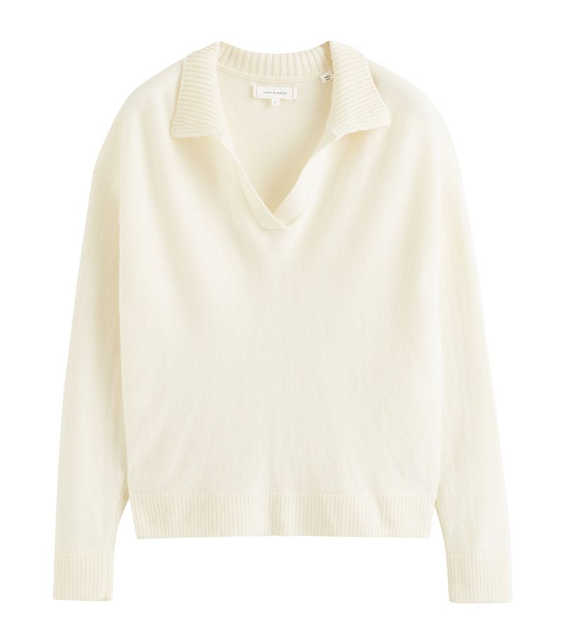 Chinti & Parker Chinti & Parker Wool-Cashmere Collared Sweater