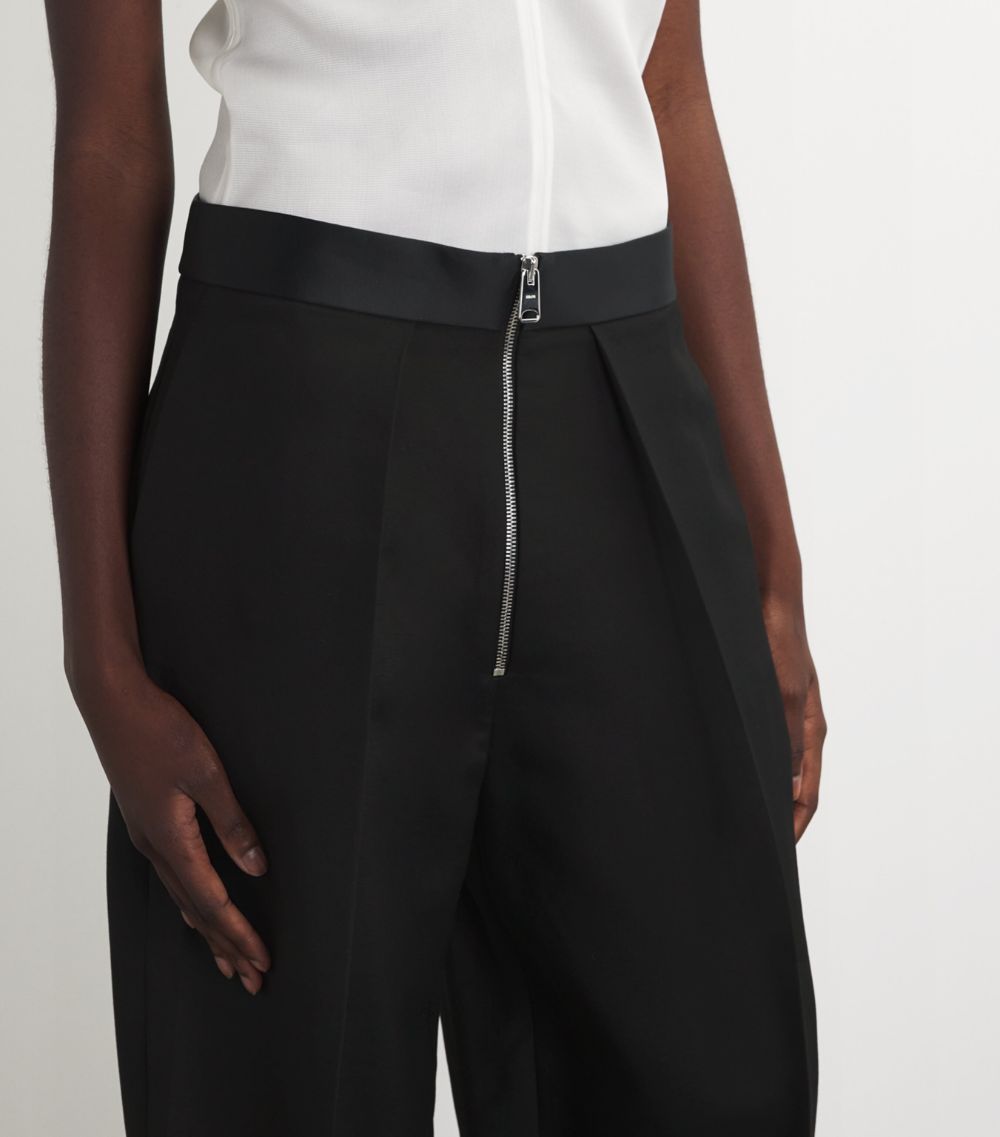 Khaite Khaite Marine Wide-Leg Trousers