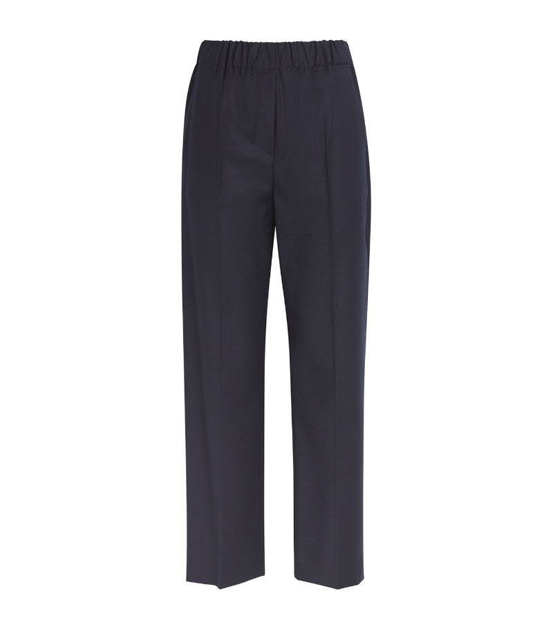 Weekend Max Mara Weekend Max Mara Virgin Wool Straight Trousers