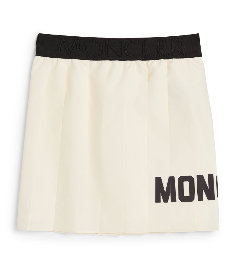 Moncler Enfant Moncler Enfant Pleated Logo Skirt (4-6 Years)