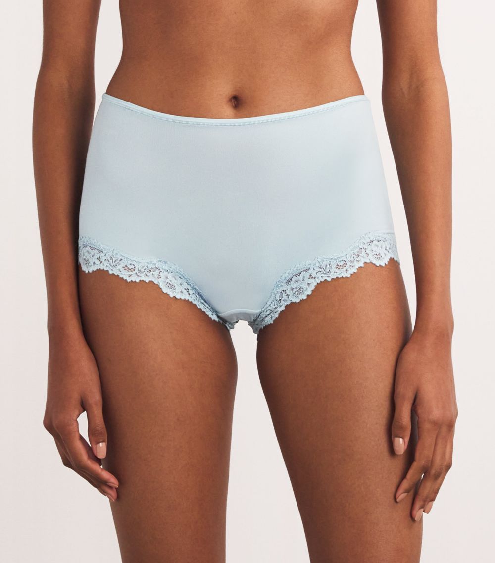 Skims Skims Lace-Trim Fits Everybody Boyshort Briefs