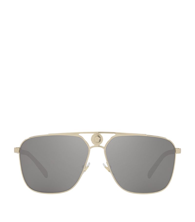 Versace Versace Medusa Pilot Sunglasses