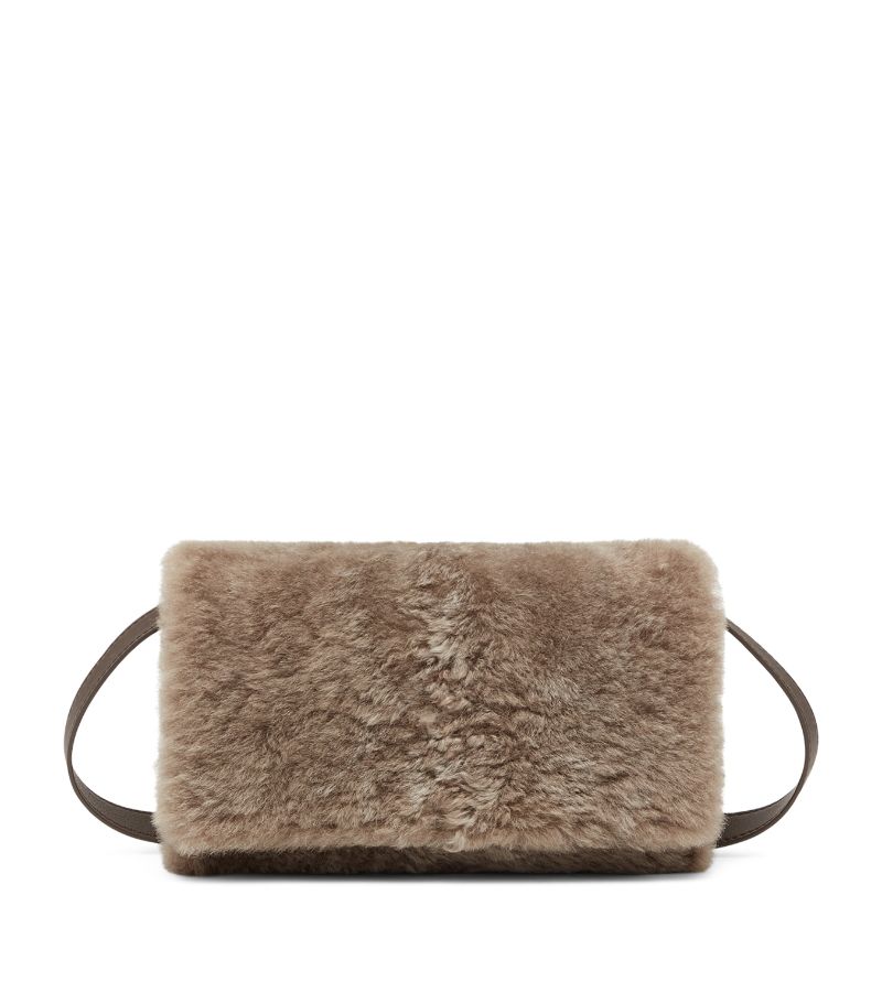 Brunello Cucinelli Brunello Cucinelli Shearling Clutch Bag