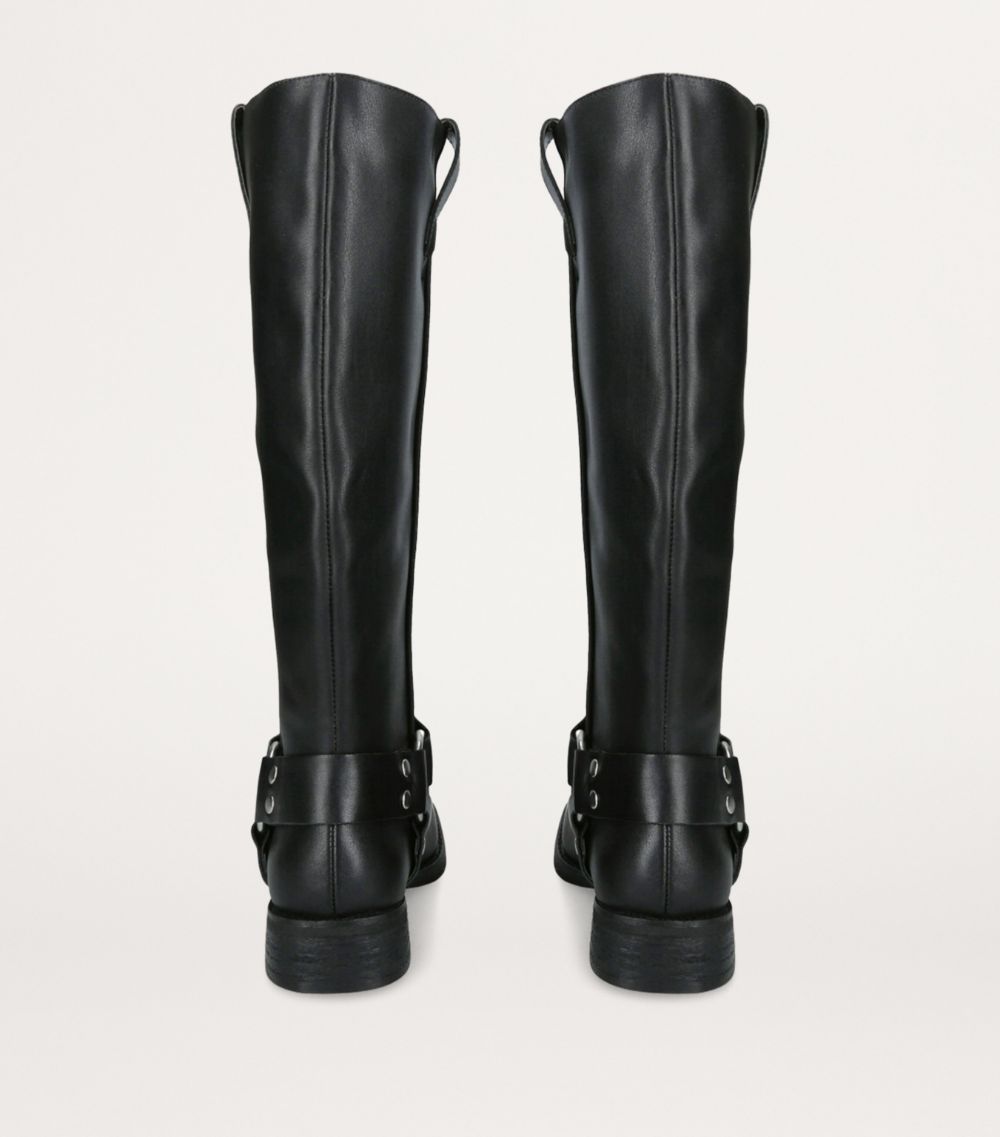 Steve Madden Steve Madden Leather Rodeo Drive Knee-High Boots