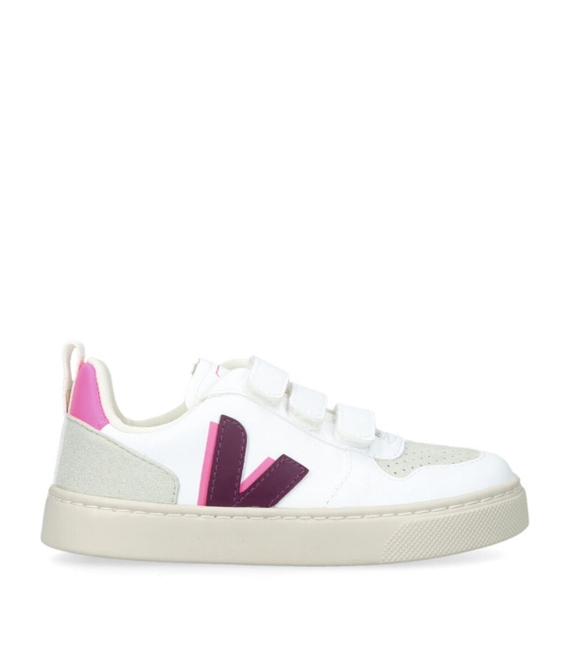  Veja Kids Leather V-10 Sneakers