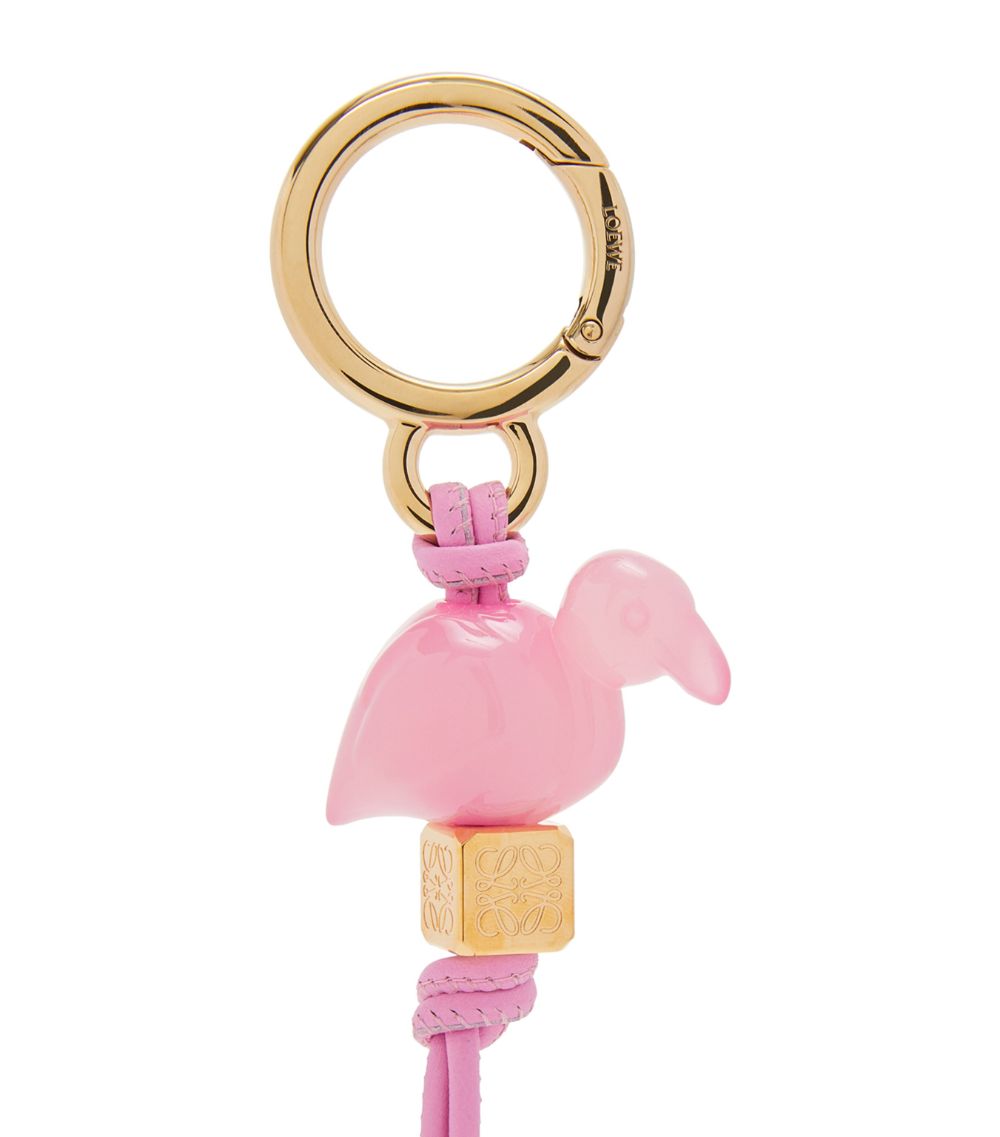 Loewe Loewe X Paula'S Ibiza Flamingo Dice Charm