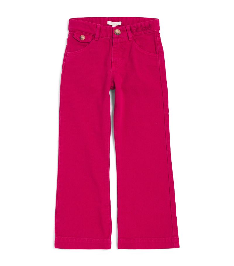 Chloé Kids Chloé Kids Wide-Leg Jeans (4-14 Years)