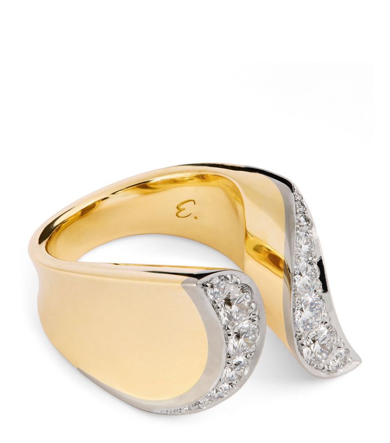 Engelbert Engelbert Yellow Gold And Diamond Margareta Ring