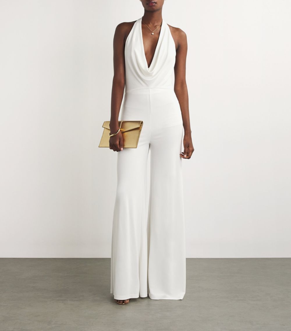 Alice + Olivia Alice + Olivia Cowl-Front Colby Jumpsuit