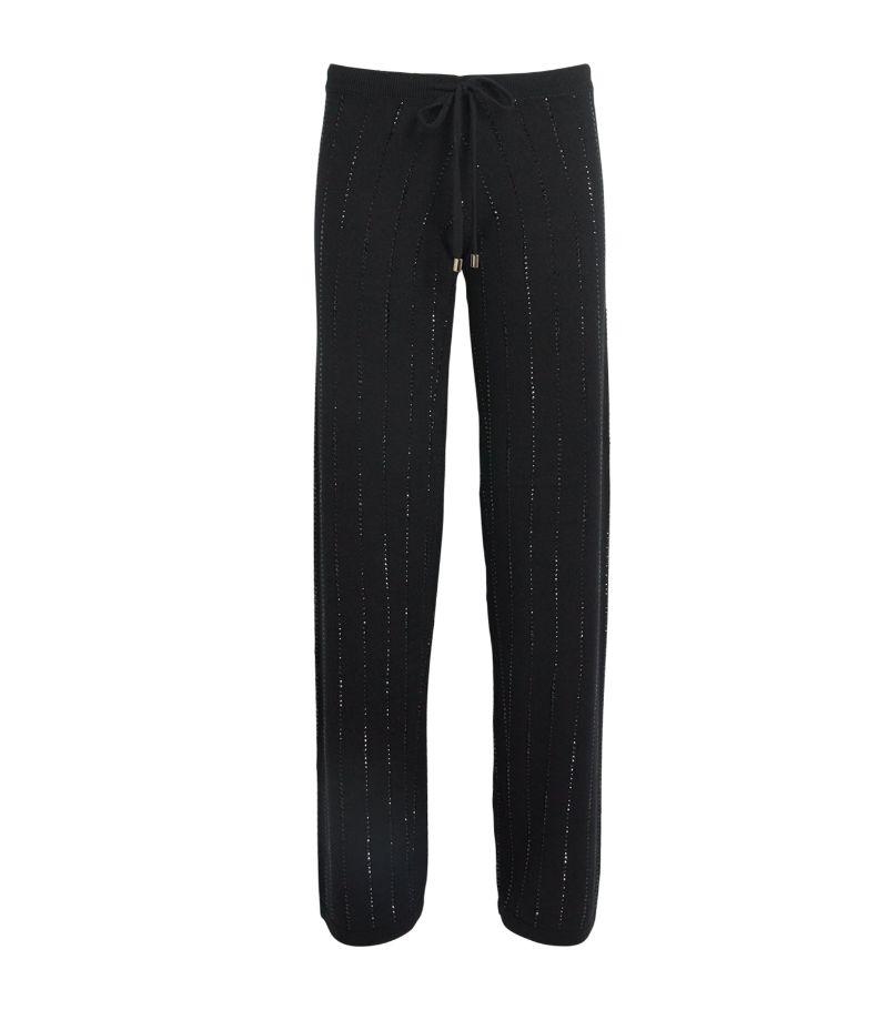 William Sharp William Sharp Cashmere Crystal-Embellished Sweatpants