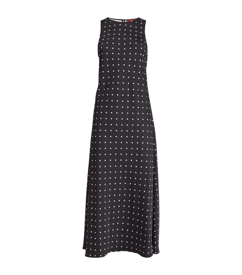 Max & Co. Max & Co. Polka-Dot Midi Dress