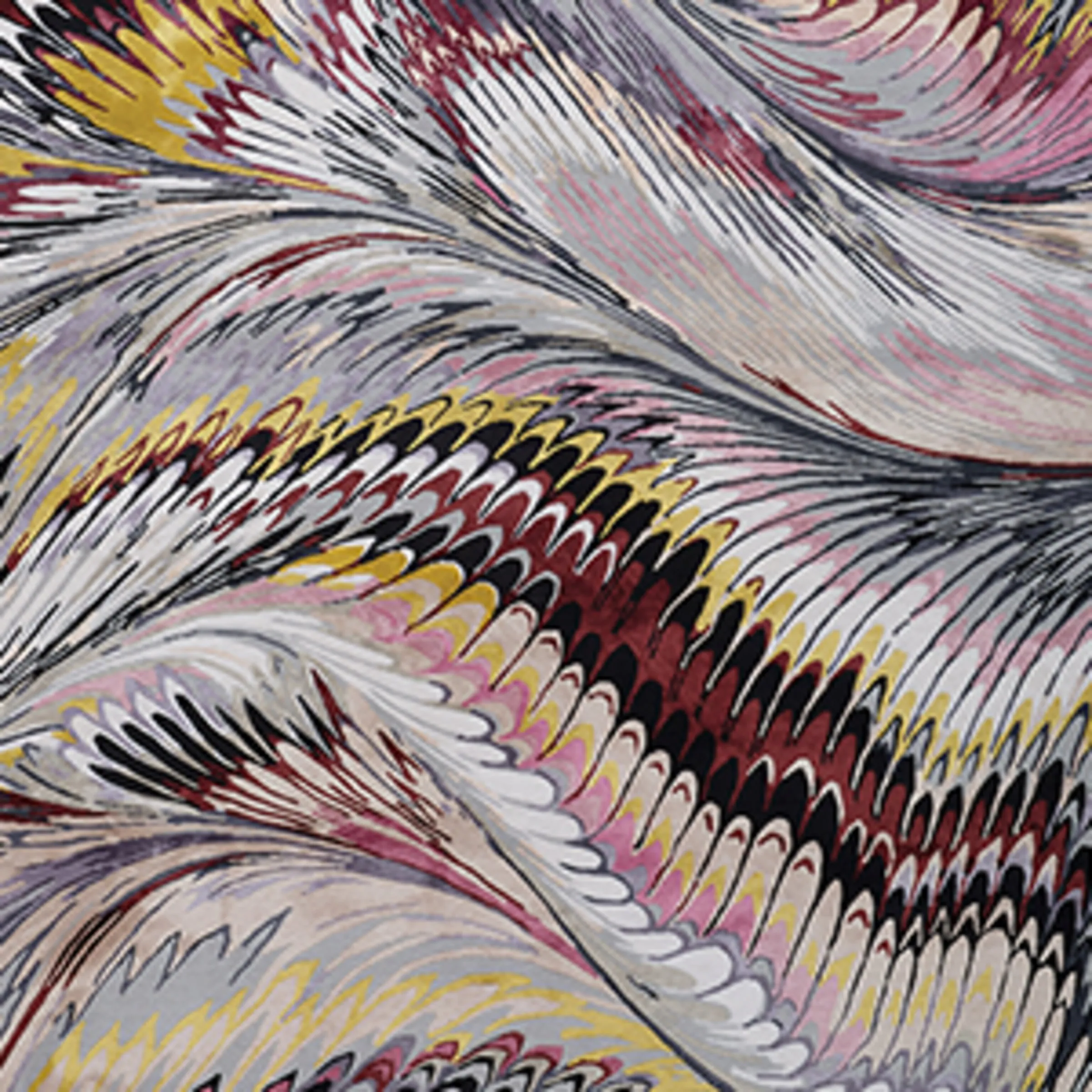  The Rug Company x Mary Katrantzou Feather Marble Rug