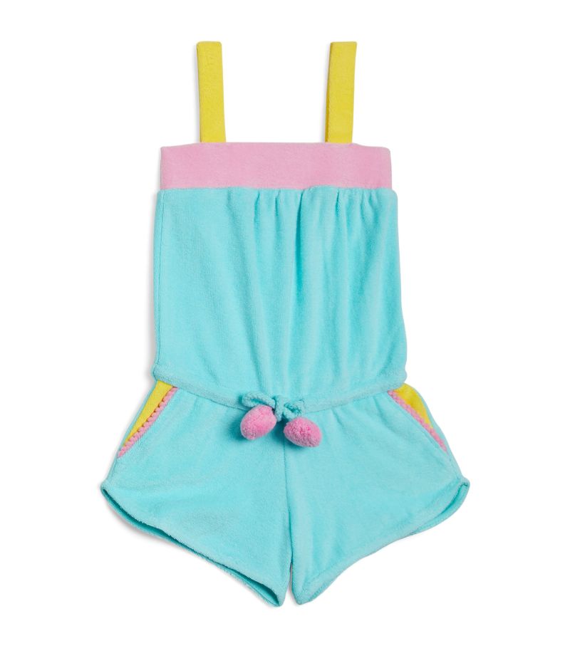  Sunuva Towelling Colour-Block Playsuit (1-14 Years)