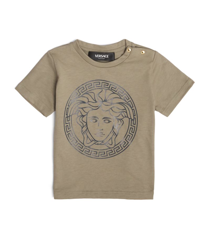 Young Versace Versace Kids Cotton Medusa T-Shirt (6-36 Months)