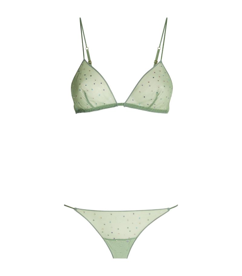 OSÉREE Oséree Gem Bra And Thong Set