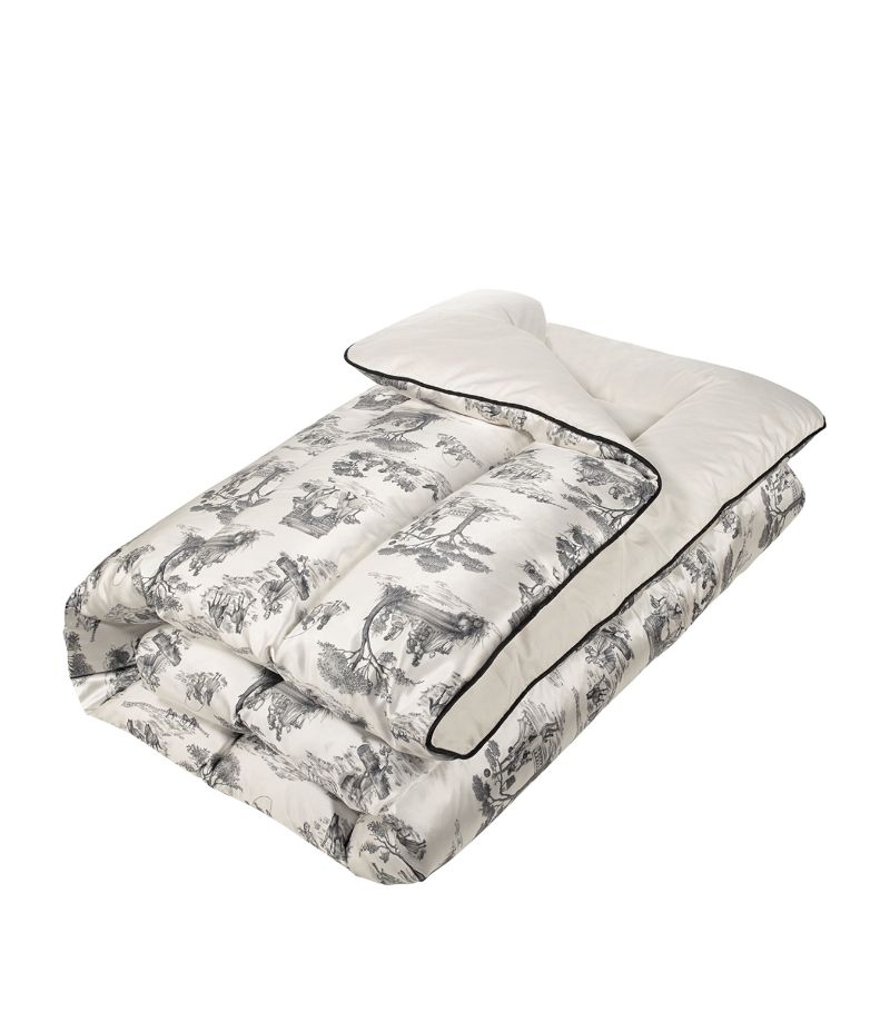 Gingerlily Gingerlily X Sheila Bridges Silk Harlem Toile King Eiderdown (150Cm X 165Cm)