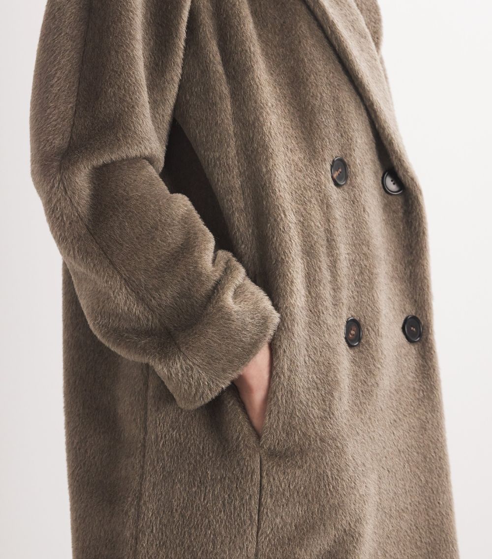 Max Mara Max Mara Alpaca-Virgin Wool Coat