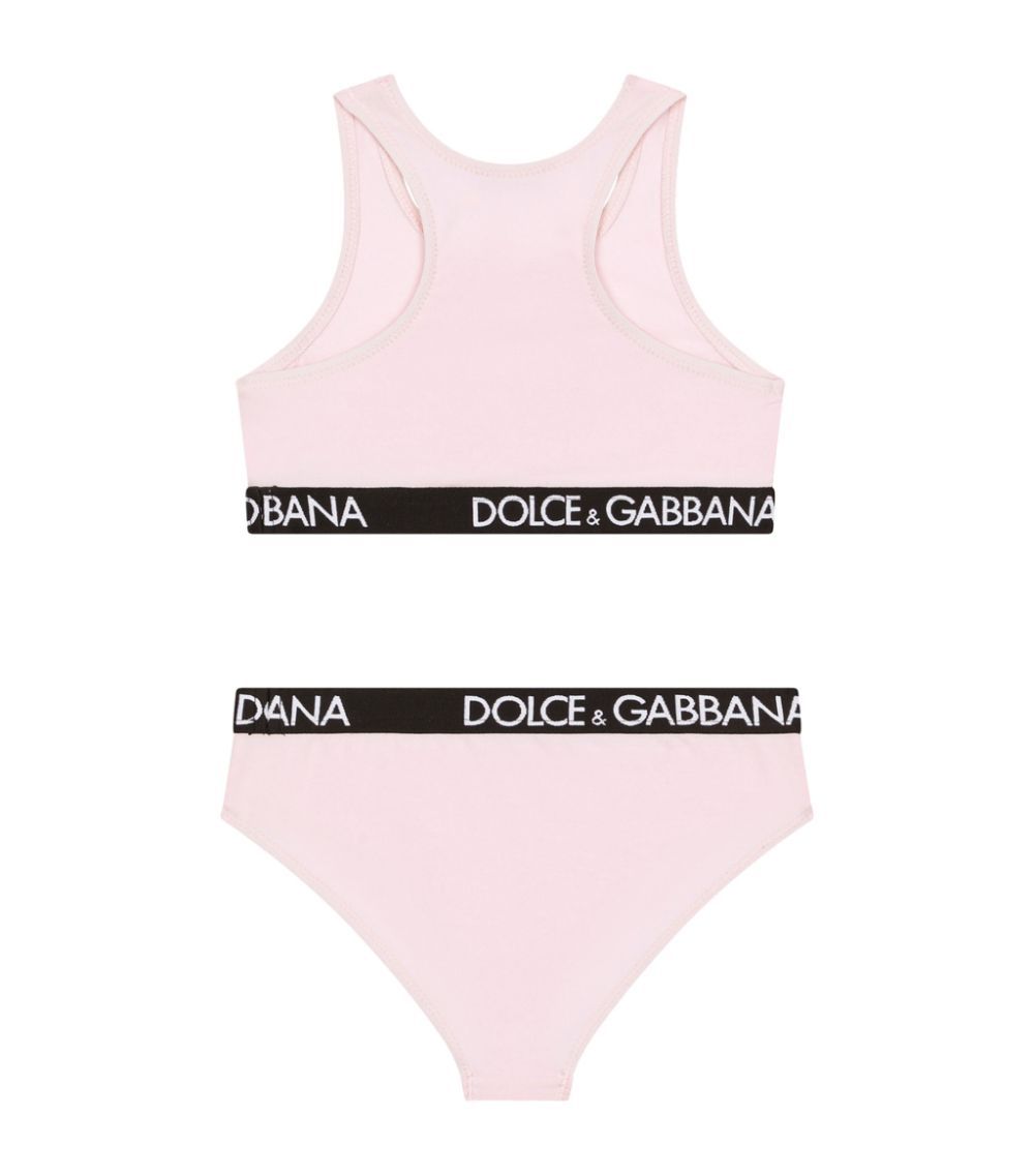 Dolce & Gabbana Dolce & Gabbana Kids Logo-Detail Underwear Set (2-14 Years)