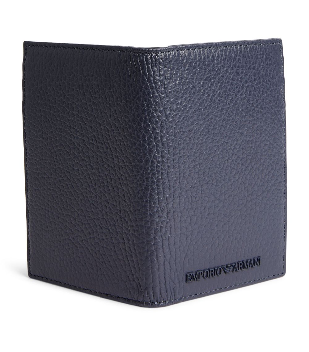 Emporio Armani Emporio Armani Leather Bifold Card Holder