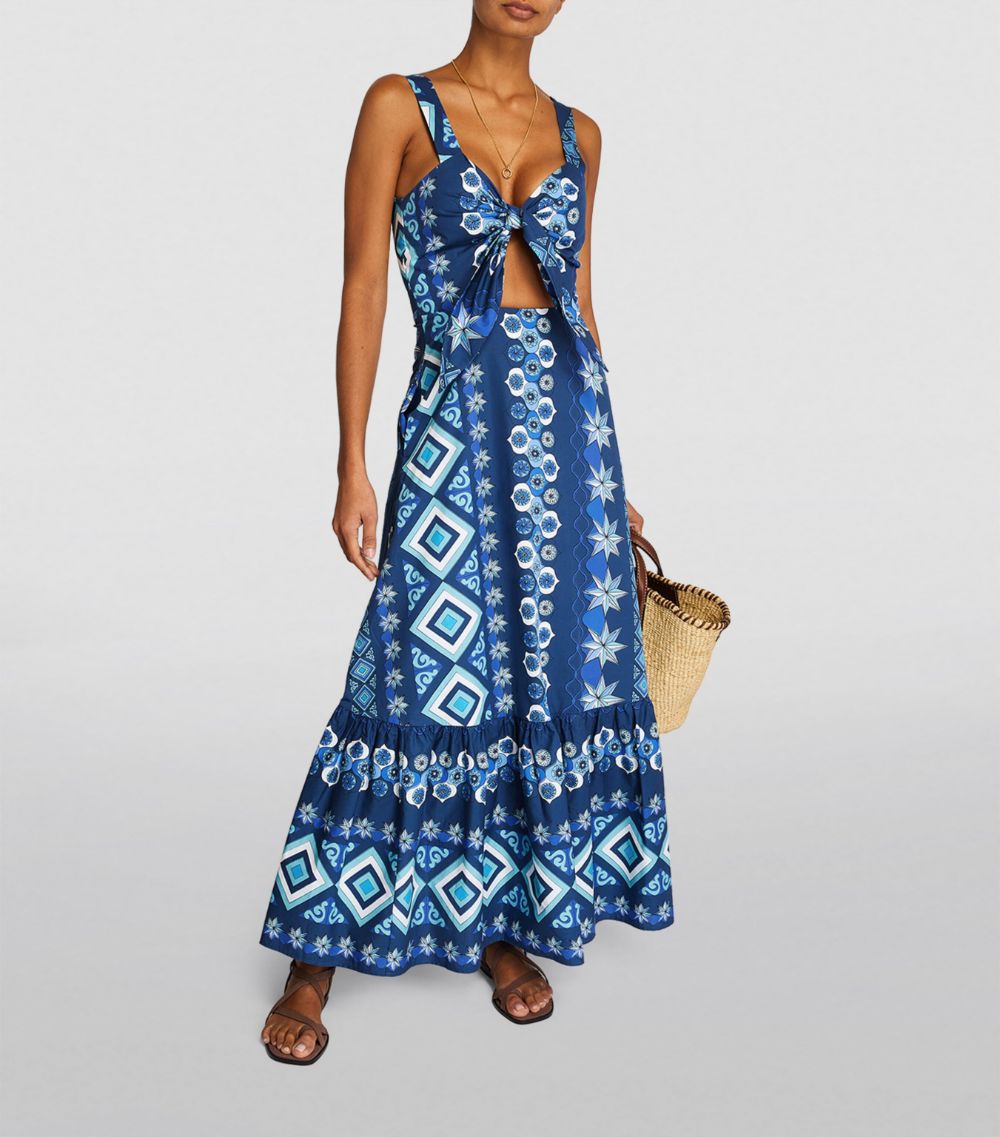 La Doublej La Doublej Peek-A-Boo Maxi Dress