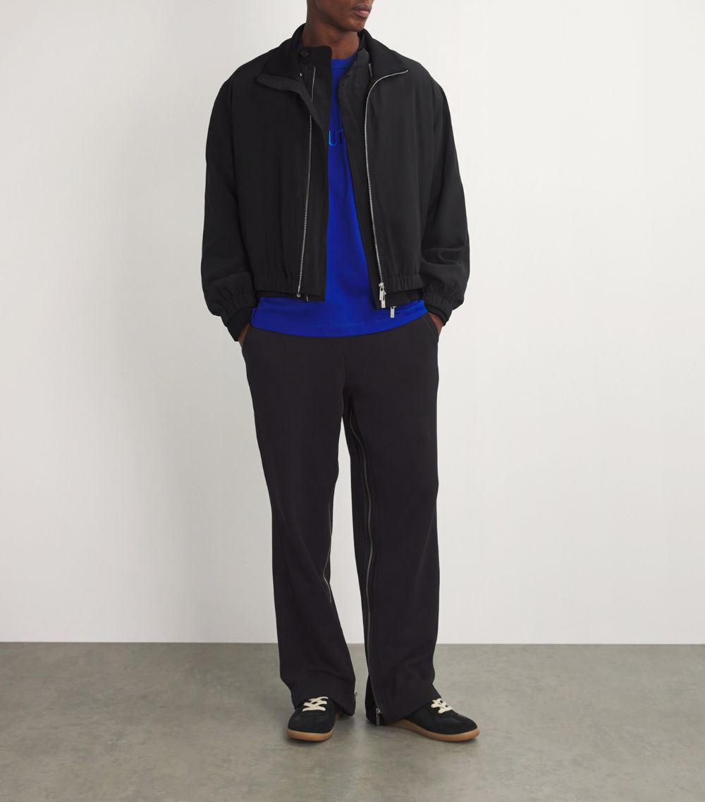 Helmut Lang Helmut Lang Zipped Gusset Sweatpants