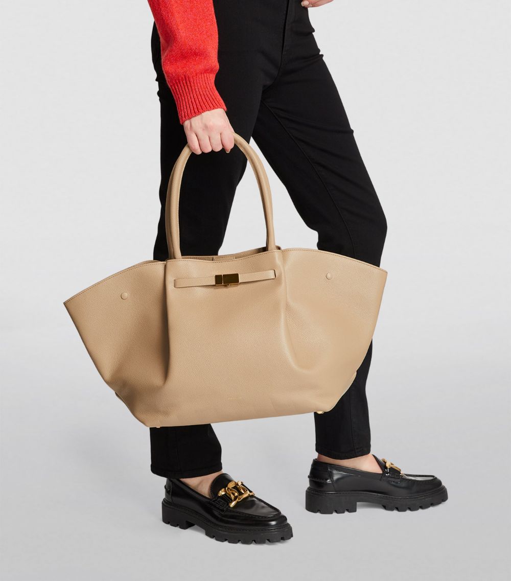 Demellier Demellier Grained Leather The New York Tote Bag