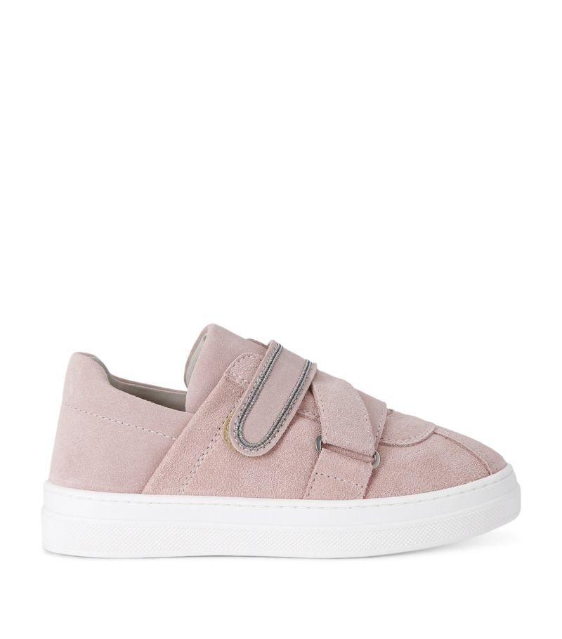 Brunello Cucinelli Kids Brunello Cucinelli Kids Suede Sneakers