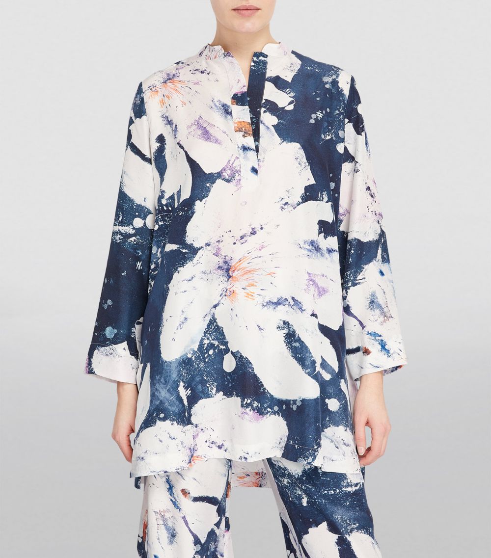 Max & Co. Max & Co. Silk Floral Print Shirt