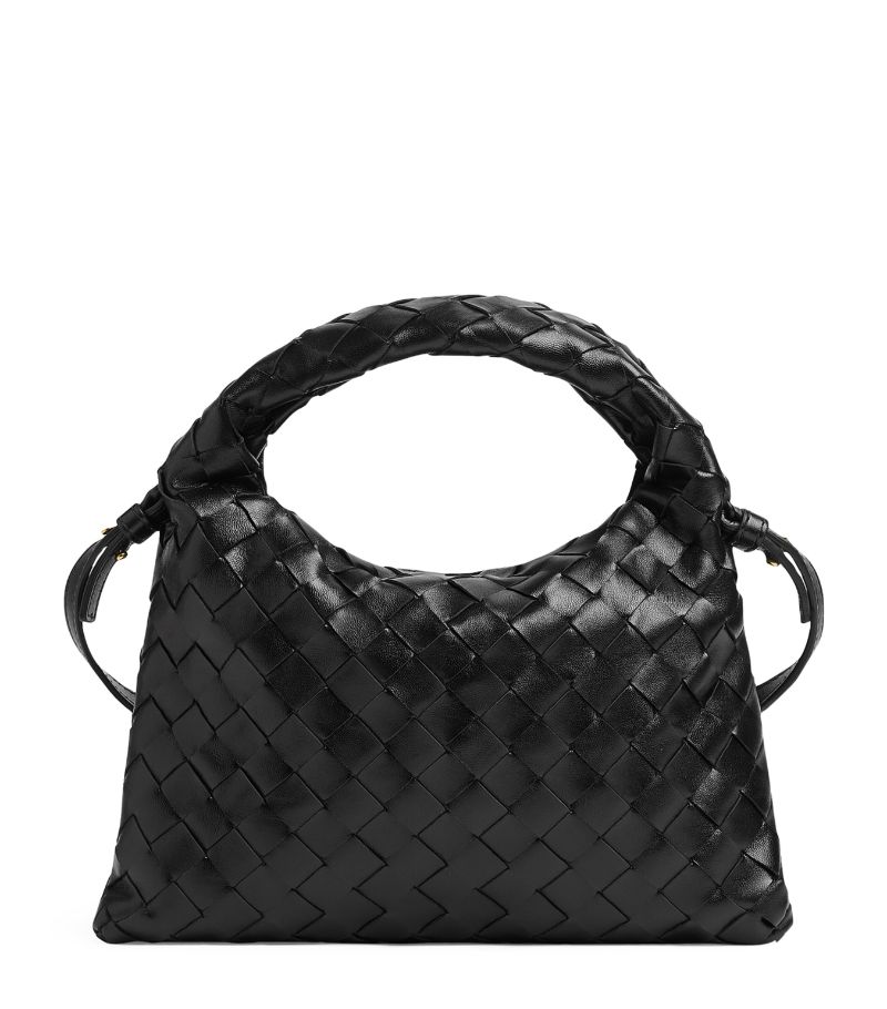 Bottega Veneta Bottega Veneta Small Leather Hop Cross-Body Bag