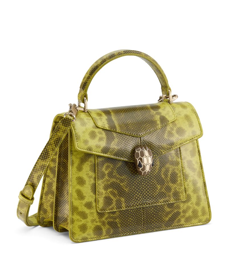 Bvlgari Bvlgari Medium Karung Serpenti Forever Top-Handle Bag