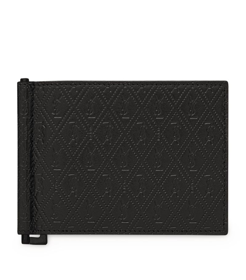 Saint Laurent Saint Laurent Leather Monogram Wallet