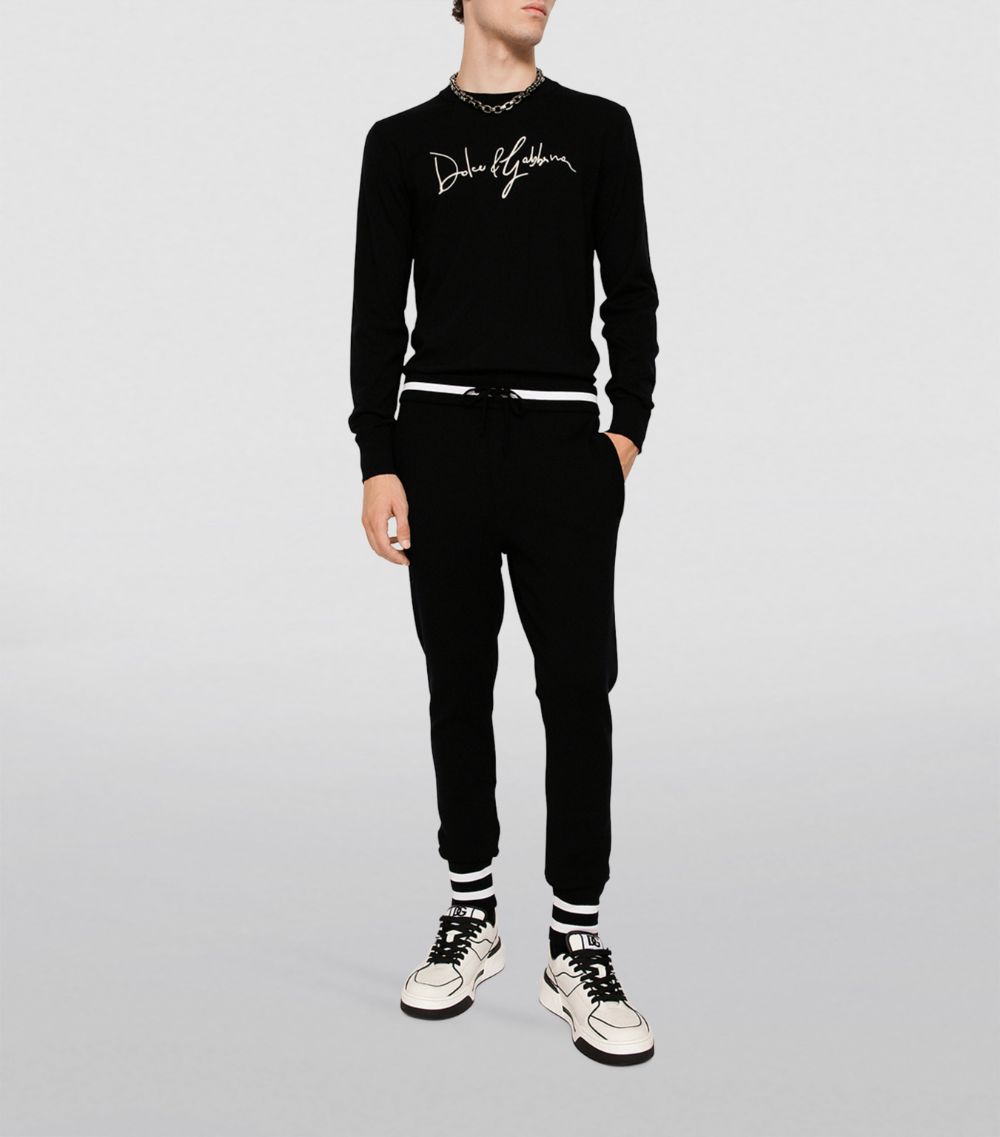 Dolce & Gabbana Dolce & Gabbana Wool-Blend Sweatpants