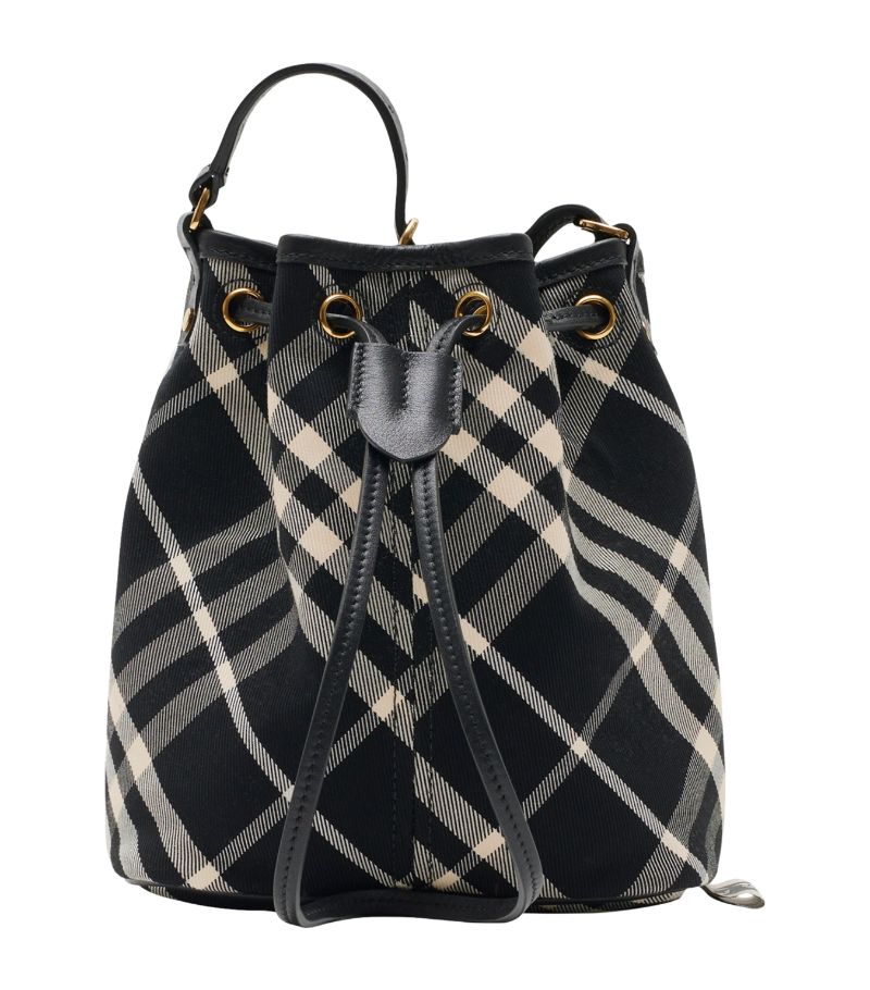 Burberry Burberry Mini Check Bucket Bag