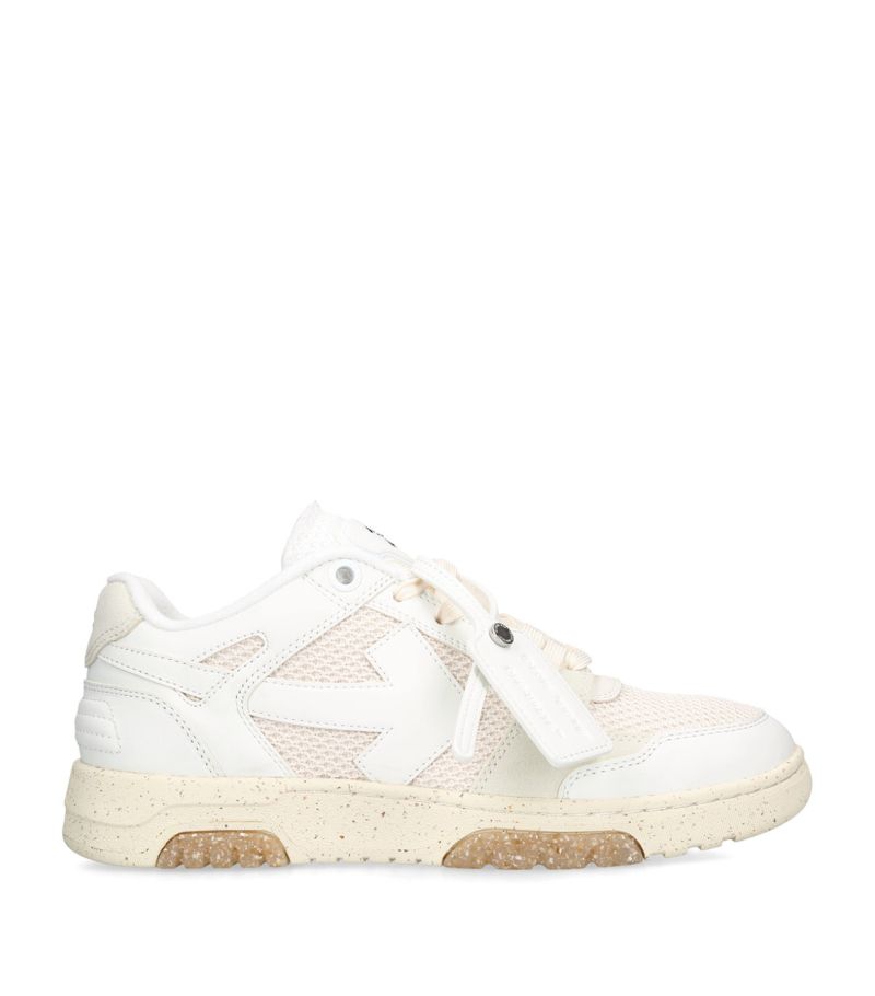 OFF-WHITE Off-White Leather Slim Out of Office Sneakers